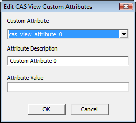 CAS View Custom Attributes